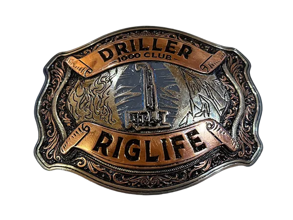 1000 FT Club buckle